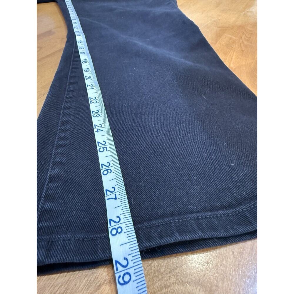 Vintage Lauren Jeans Co. Ralph Lauren Black Denim Womens Size 18W Straight Leg - Picture 5 of 8